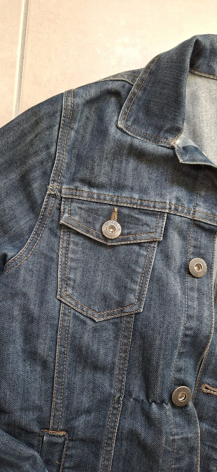 Veste en jean KIABI bleue XS 14 ans - photo numéro 3