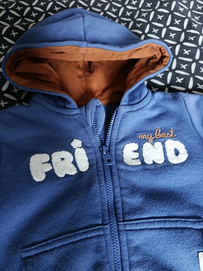 Sweat veste pull pour bébé 6 mois - photo numéro 3