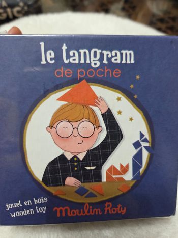 Le tangram de poche. Neuf. Bois. Dès 4 ans