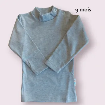 T-shirt garçon manche longue T.9 mois neuf