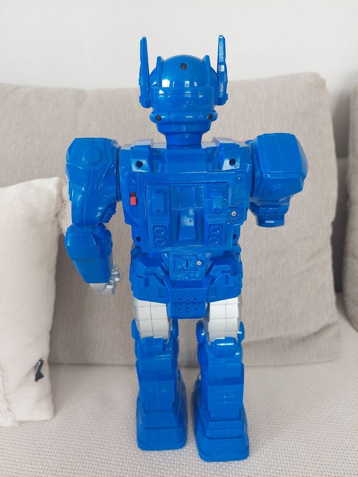 Robot bleu électronique - photo numéro 2