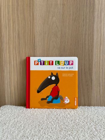 Livre p’tit loup va sur le pot 