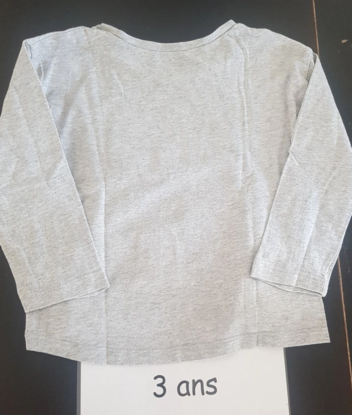 T-shirt ml Gap Haloween 3 ans - photo numéro 2