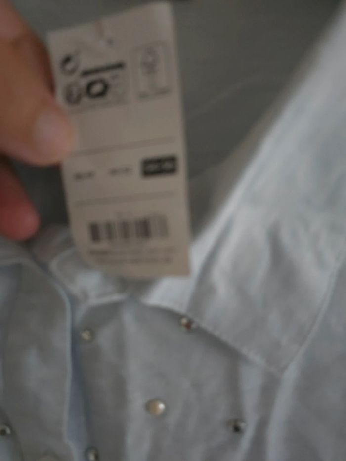 Chemise perlés grande taille neuve - photo numéro 8