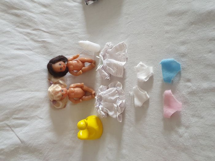 Lot de 2 bébés poupée Steffi Love Simba 5732960 Année 1994 vintage