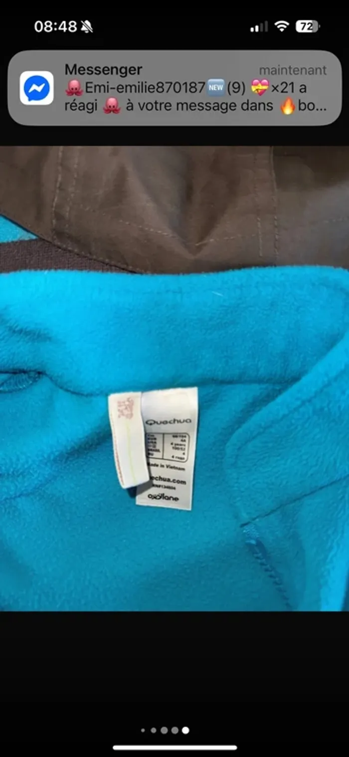 Imperméable doublé 4 ans - photo numéro 4