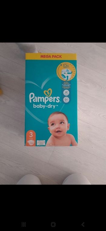 Couche pampers  T3