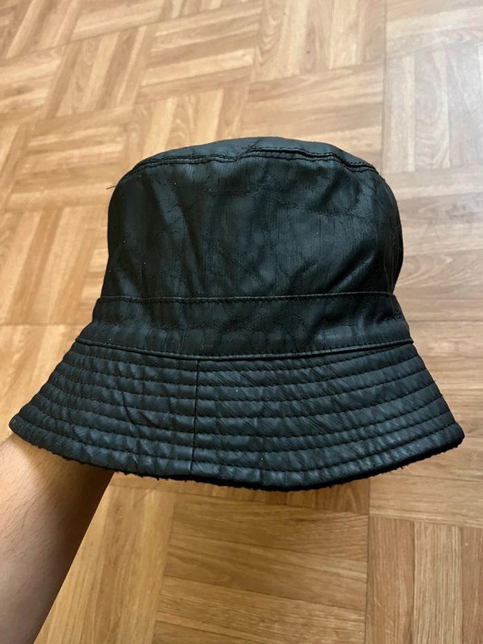 Chapeau bob noir réversible vintage - photo numéro 2