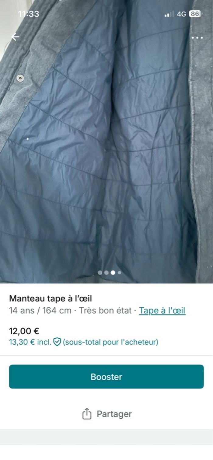 Manteau tape à l’œil - photo numéro 3