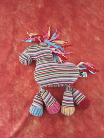 Grand cheval multicolore Jellycat
