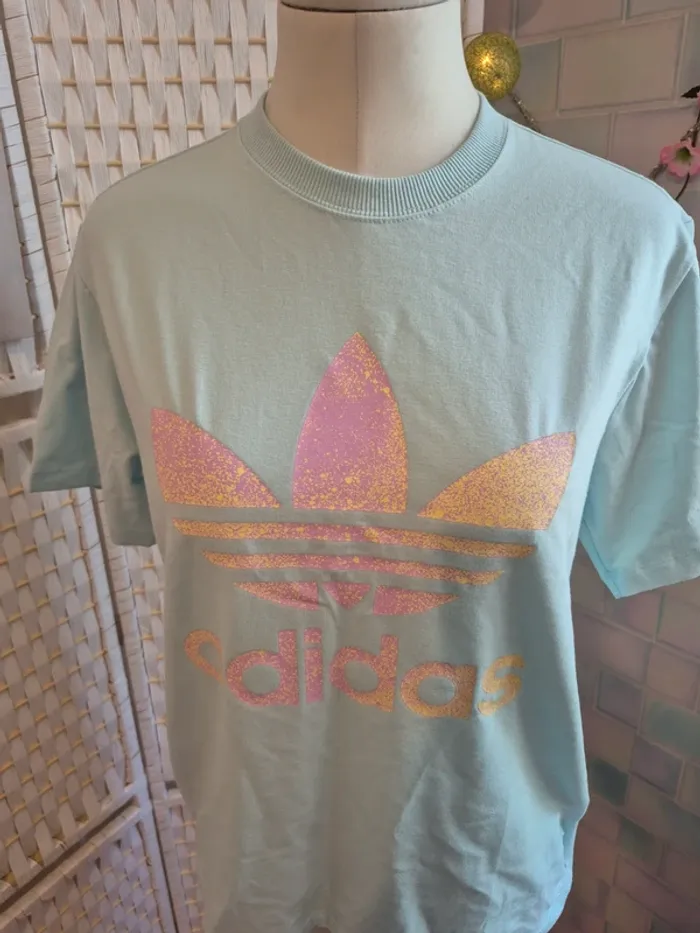 💕Jolie tee shirt femme T40 Adidas Originals adiColor 💕 - photo numéro 3
