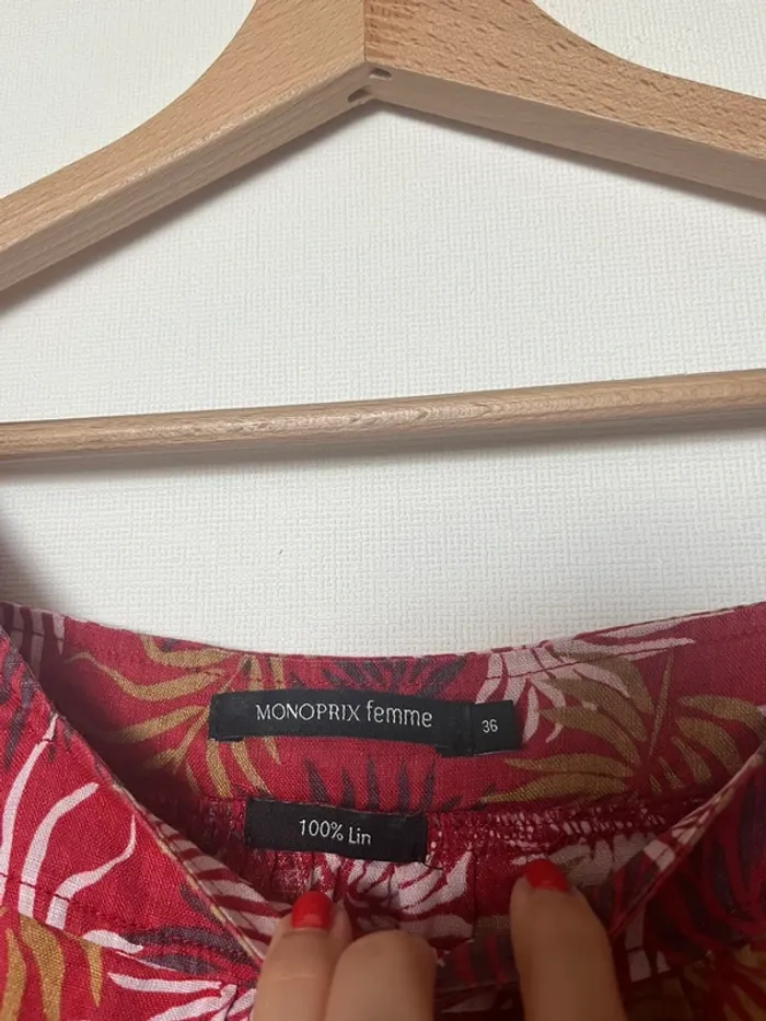 Robe 100% Lin Monoprix 36 - photo numéro 4