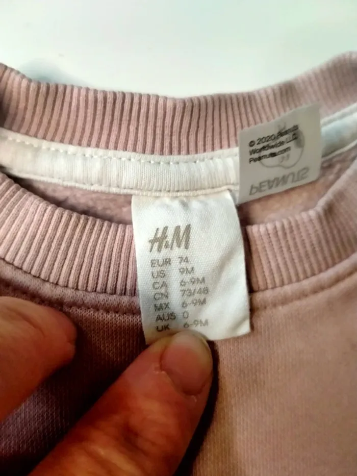 Lot de 2 pulls bébé Taille 6-9 mois H&M - photo numéro 6