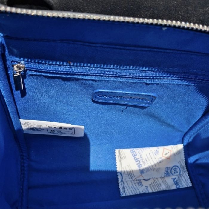 Sac à main Neuf Noir Bandoulière Bleu Noir - photo numéro 4
