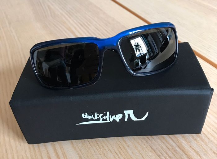 Lunettes de soleil Quiksilver enfant bleues