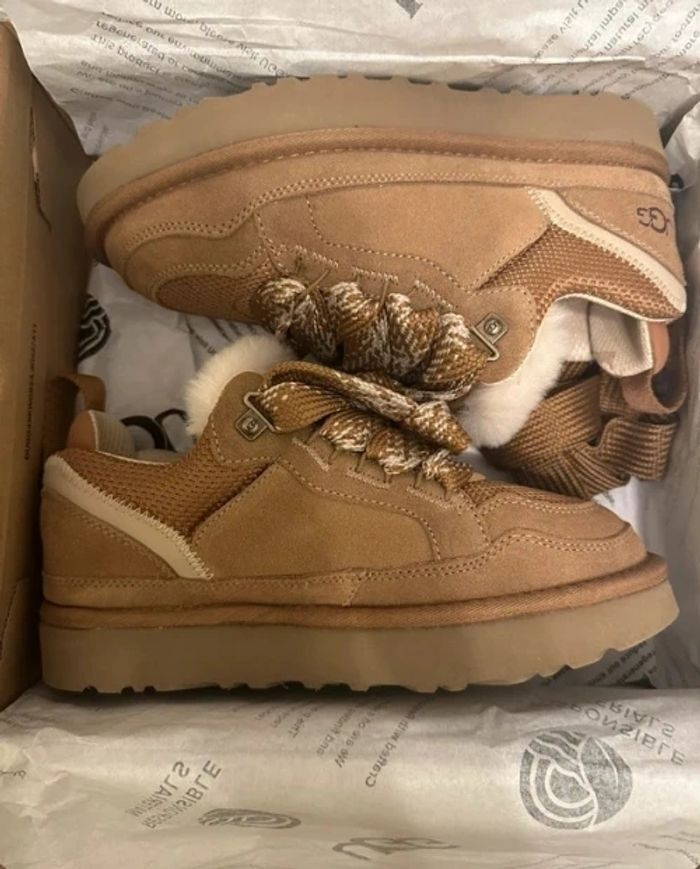 Boots Ugg Lowmel marrons - Taille 40 - photo numéro 7