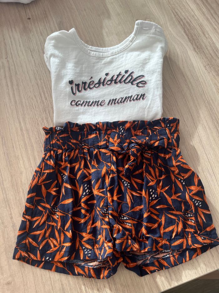 Ensemble short tee-shirts