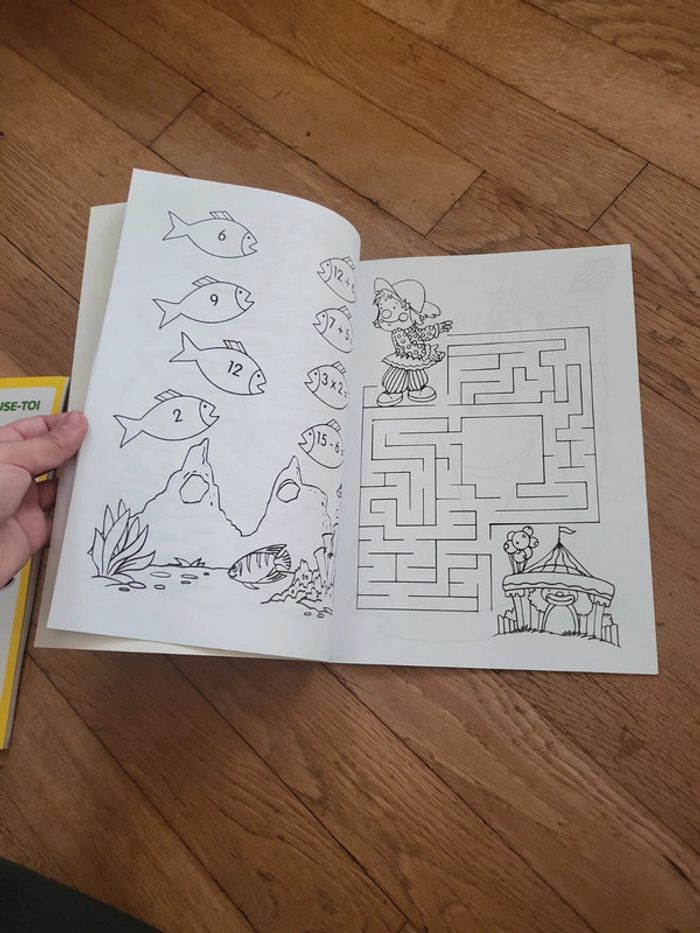 Cahier coloriage et jeux - photo numéro 4