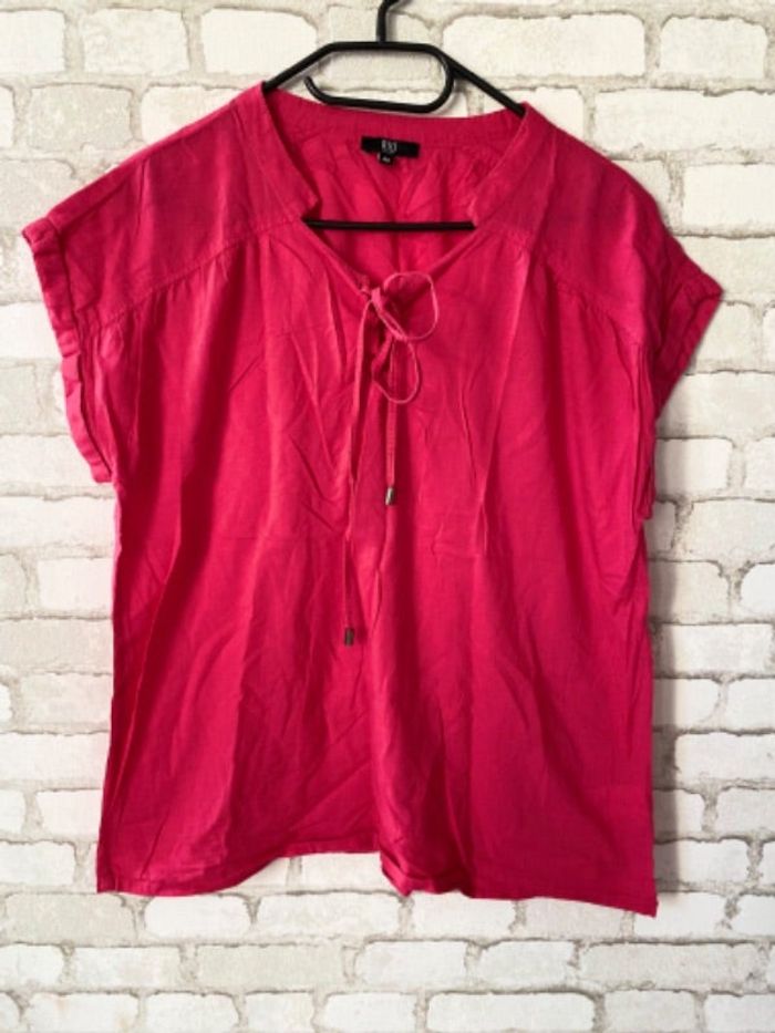 Blouse femme rose