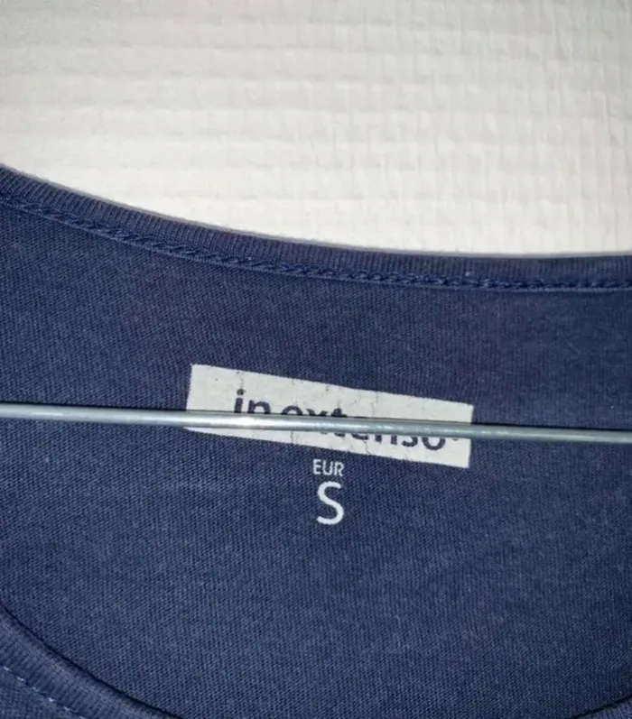 T-shirt bleu femme taille 36 - photo numéro 3