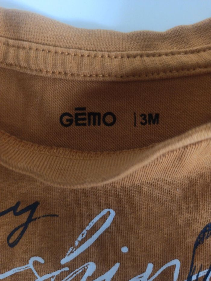 T-shirt manche courte 3 mois - photo numéro 2