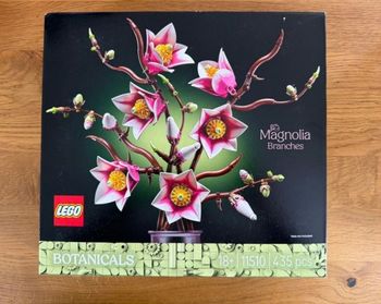 🌸 LEGO® Botanicals 11510 – Branches de magnolia - Neuf et scellé