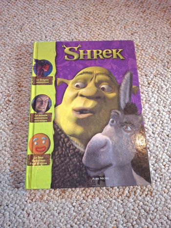 Livre shrek albin Michel dreamworks le dessin animé