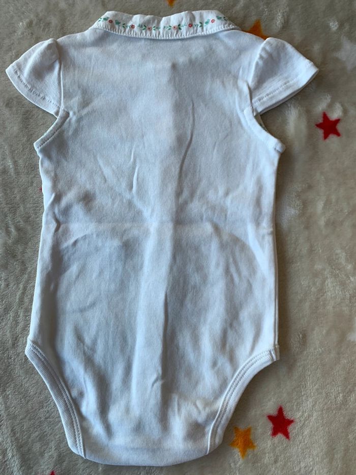 Ensemble 💯 coton Sergent Major 9 Mois Rouge et Blanc - photo numéro 6