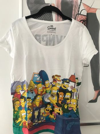 Tee shirt Eleven Paris & the Simpsons S