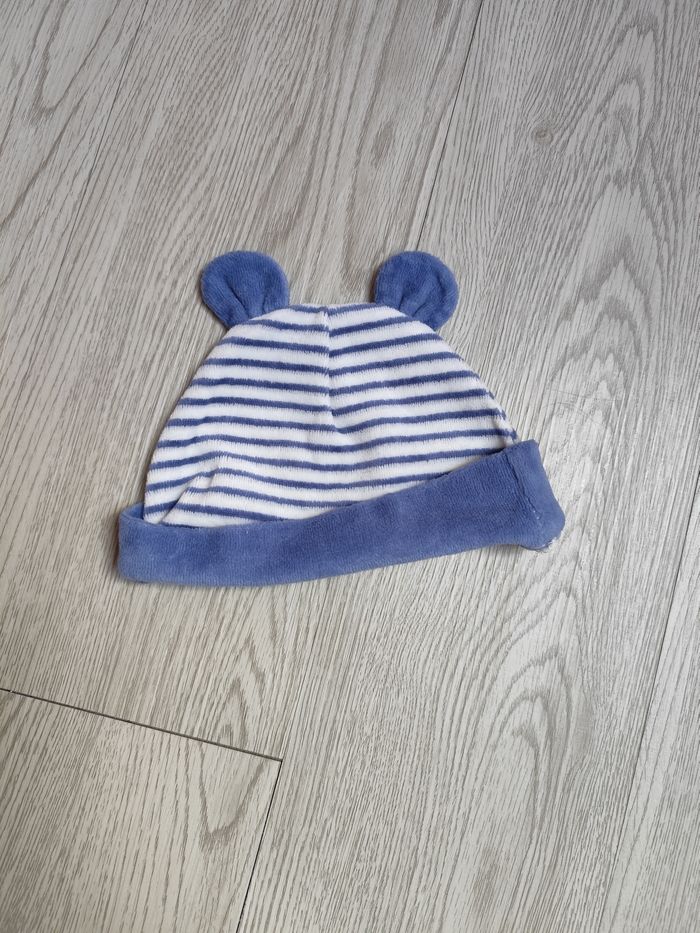 Bonnet avec chaussons naissance