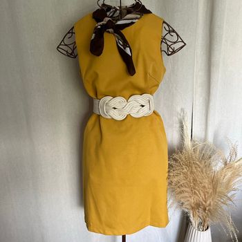 MOLLY BRACKEN  robe xs moutarde