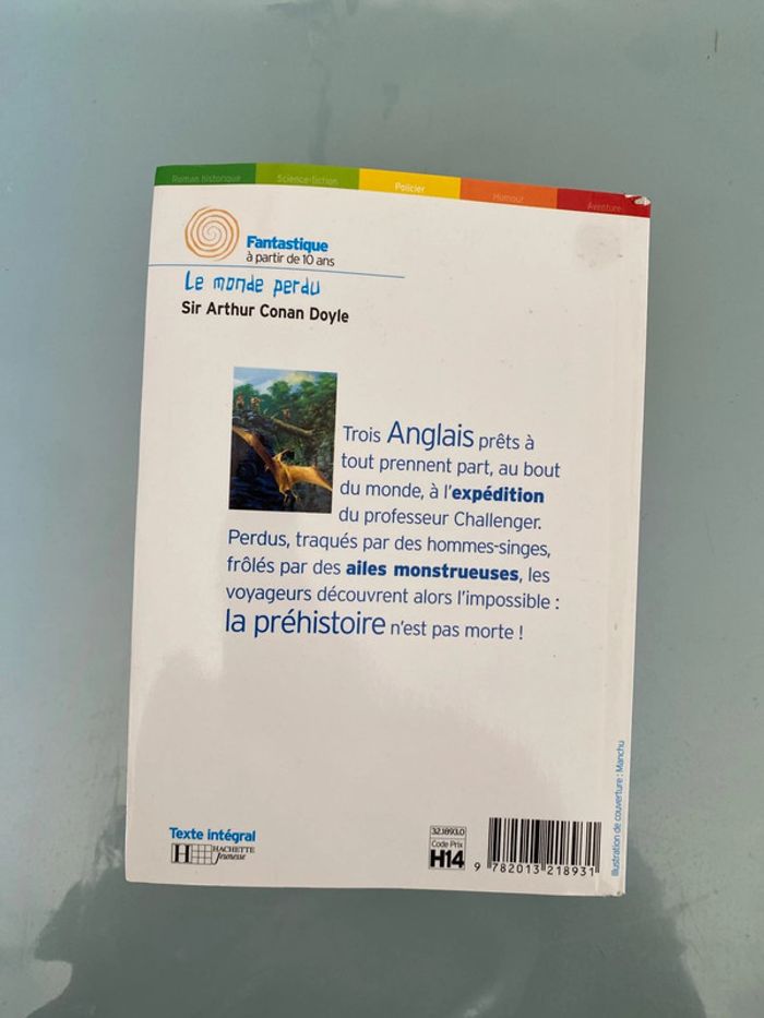 Livre fantastique le monde perdu - photo numéro 2