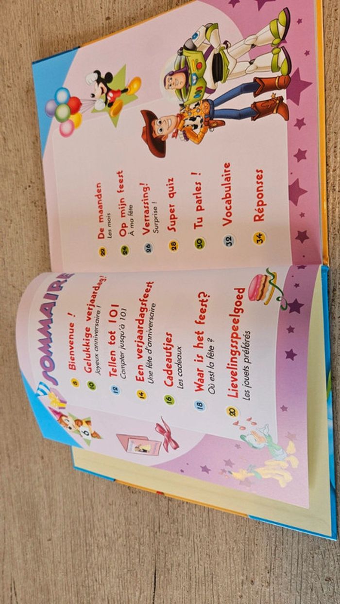Livre pour enfant + CD en français pour apprendre le néerlandais, Disney, neuf - photo numéro 4