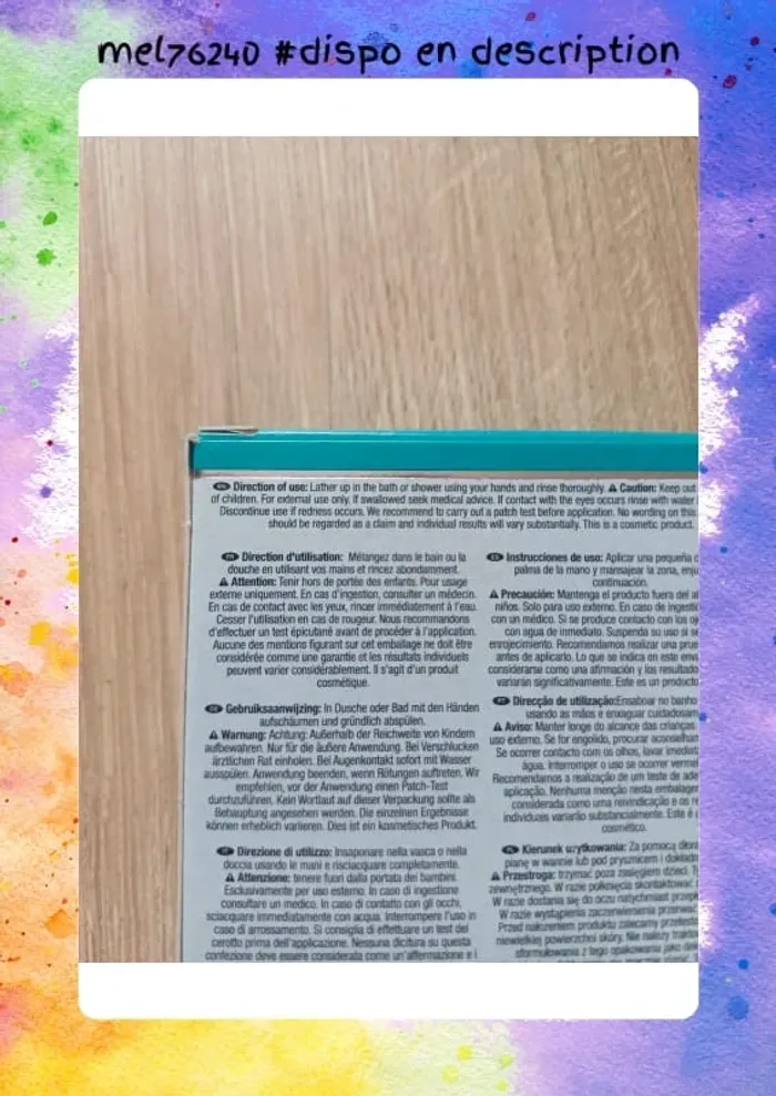 Nettoyant solide à la rose - photo numéro 2
