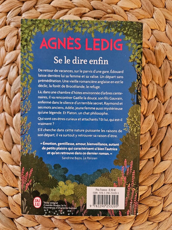 Livre d'Agnes Ledig Se le dire enfin - photo numéro 2