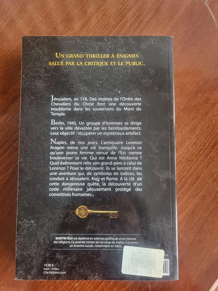 Les 9 clés de l'antiquaire - Martin Rua - photo numéro 2
