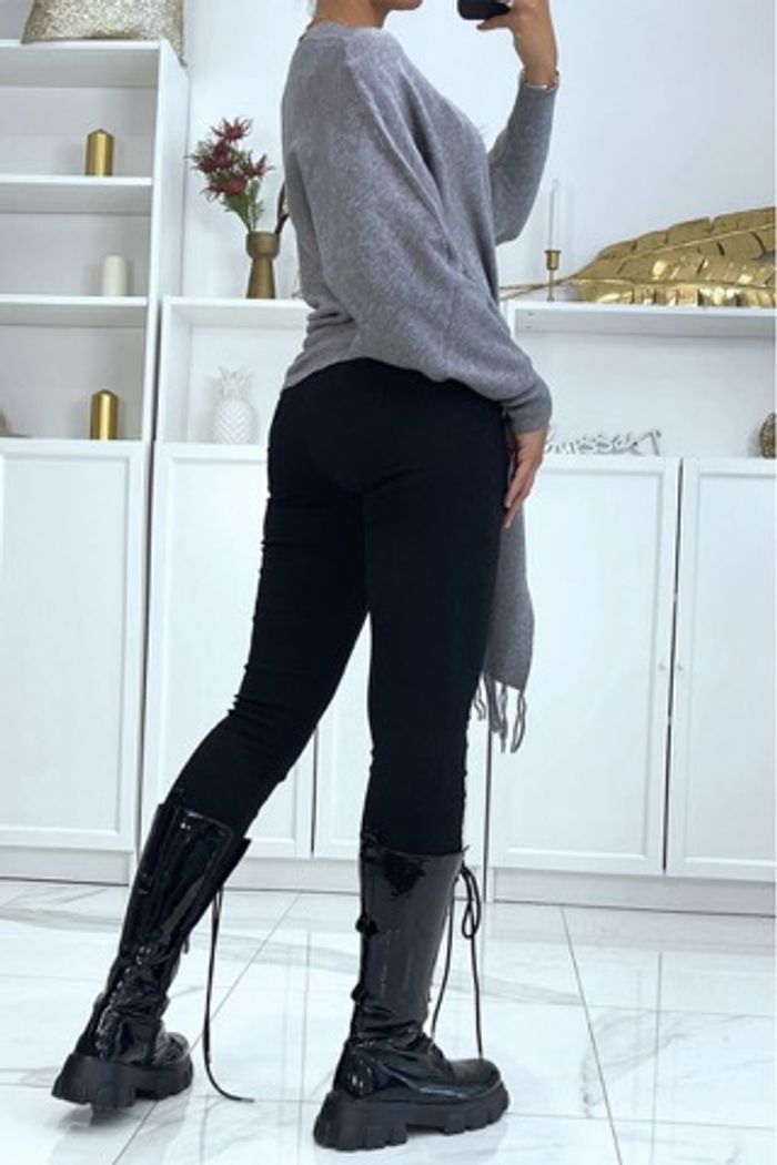 Gillet gris - photo numéro 3