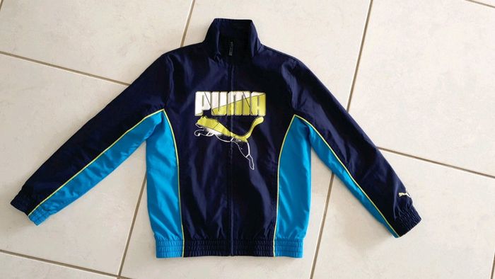 Veste de survêtement zippée Puma 10 ans chelo4 - photo numéro 2