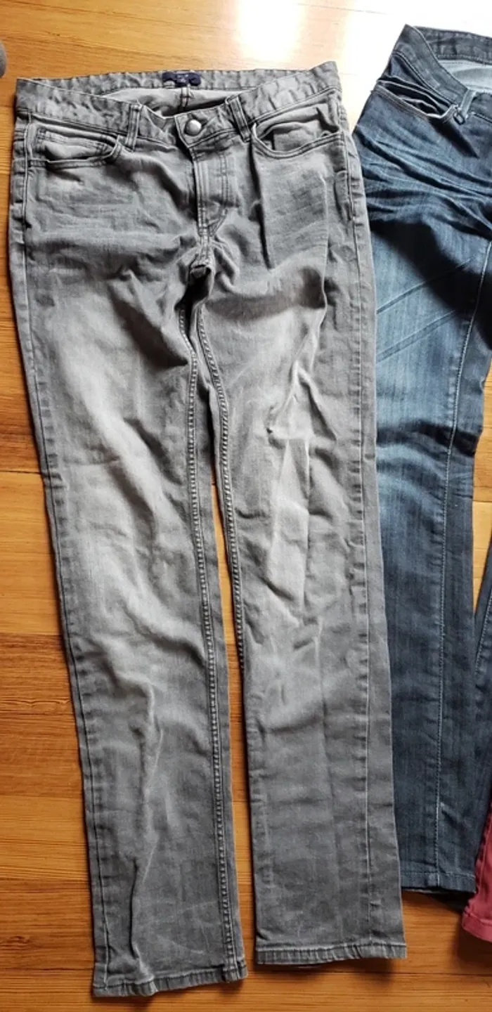 Lot 3 pantalon jean 38 - photo numéro 8