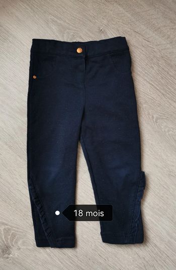 Pantalon jean fille 18 mois