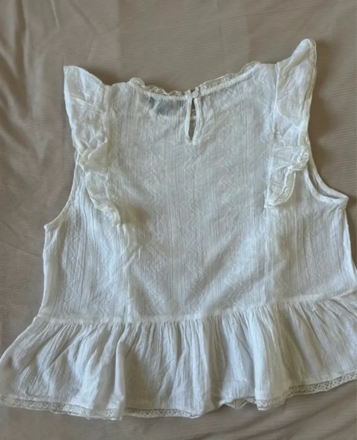 Blouse sans manche primark blanche taille xl - photo numéro 2