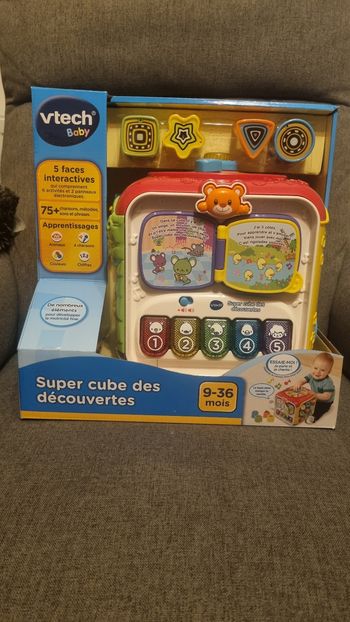 Super cube des découvertes vtech baby