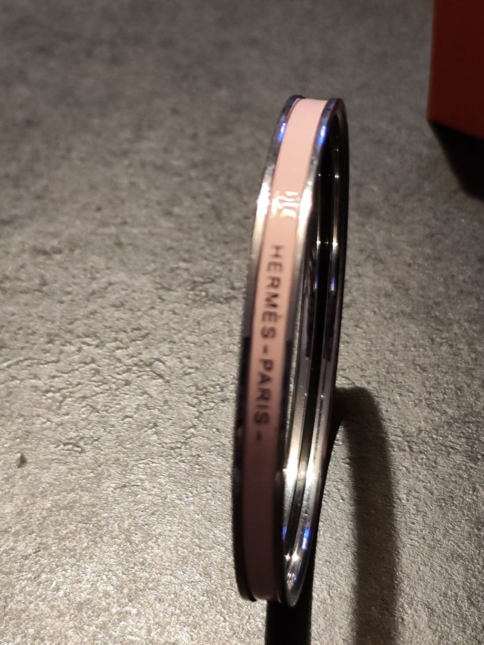 Bracelet  hermes rose - photo numéro 2