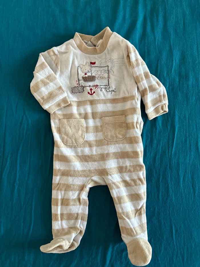 Lot pyjamas 6 mois polaire - photo numéro 3