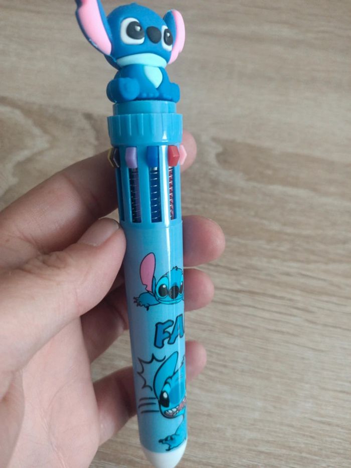Stitch stylo multi couleurs neuf - photo numéro 4