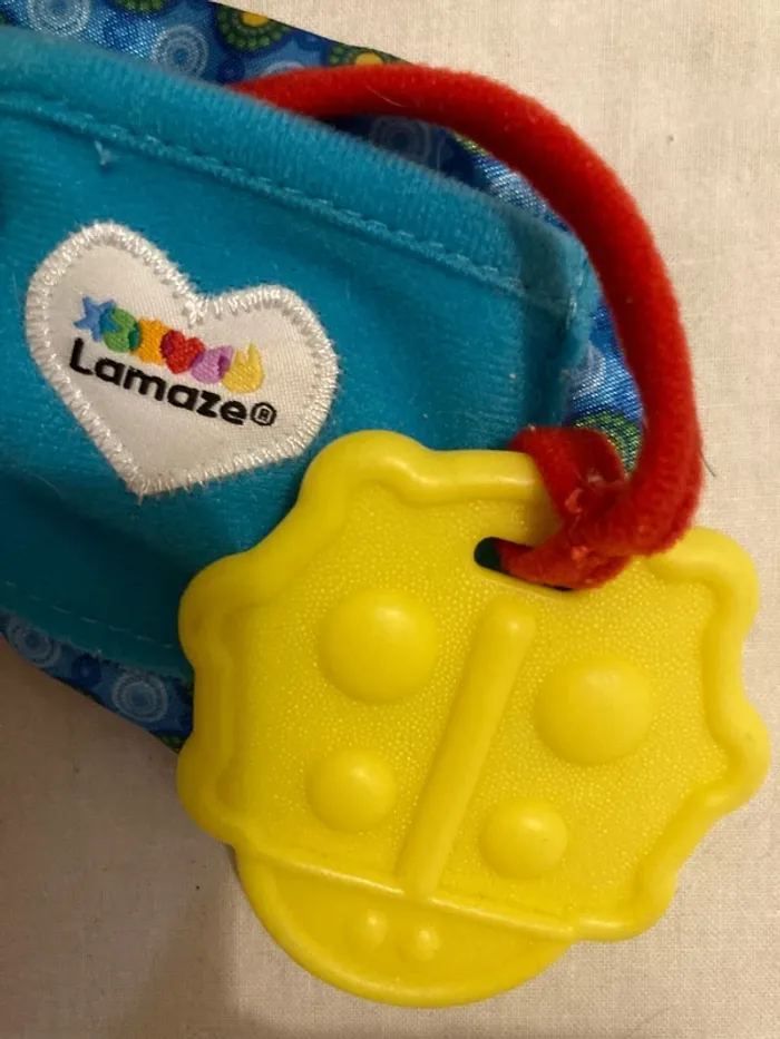 Papillon hochet jouet éveil Lamaze - photo numéro 3