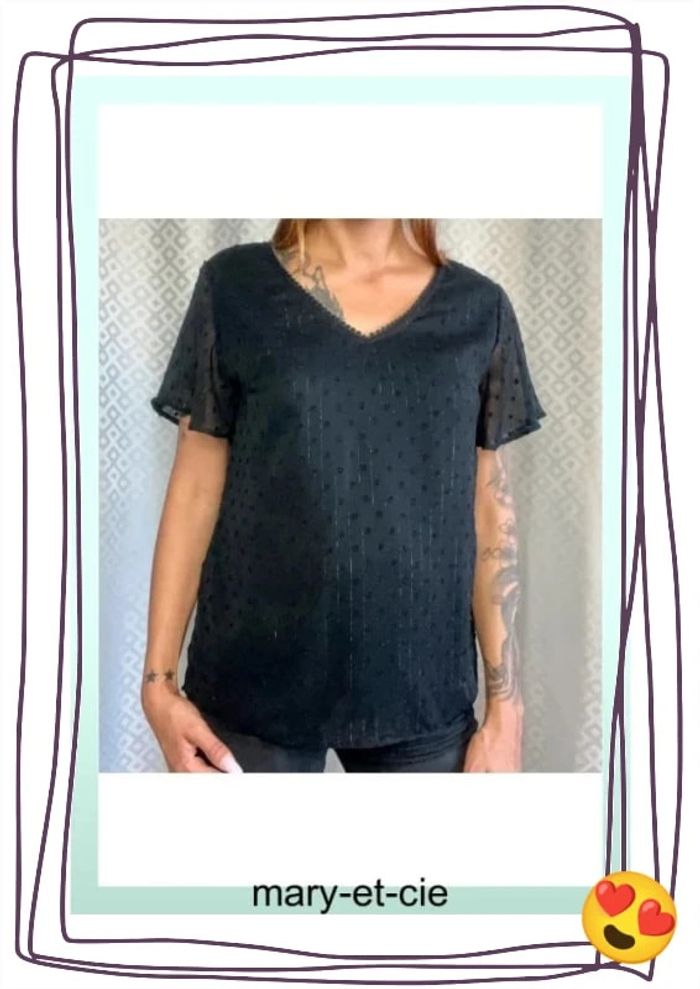 SOLDÉ - Blouse taille S/M - Maëlle - photo numéro 3