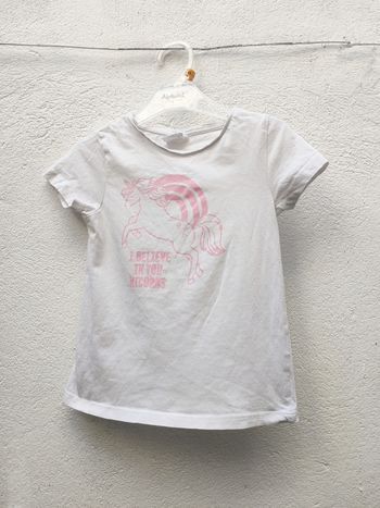 Tee-shirt licorne fille 4/5 ans Lefties