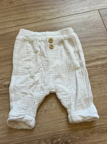 Pantalon gaze de coton