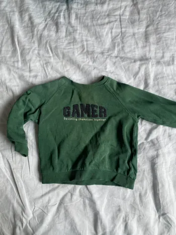 Sweat vert Kiabi 24 mois